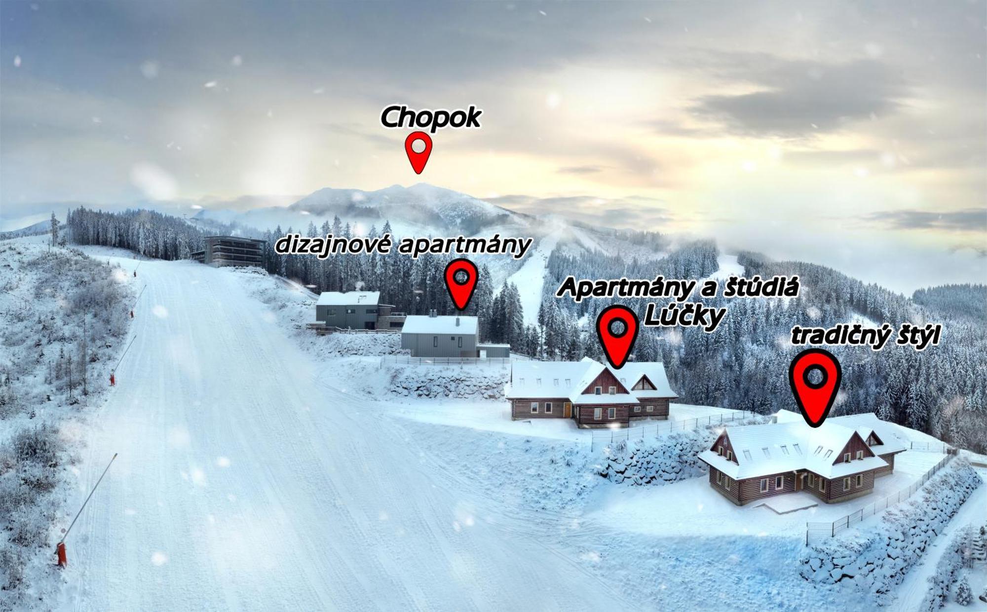 Apartmany A Studia Lucky, Ski-In Ski-Out ,Chopok Jasna, Demaenovska Dolina מראה חיצוני תמונה