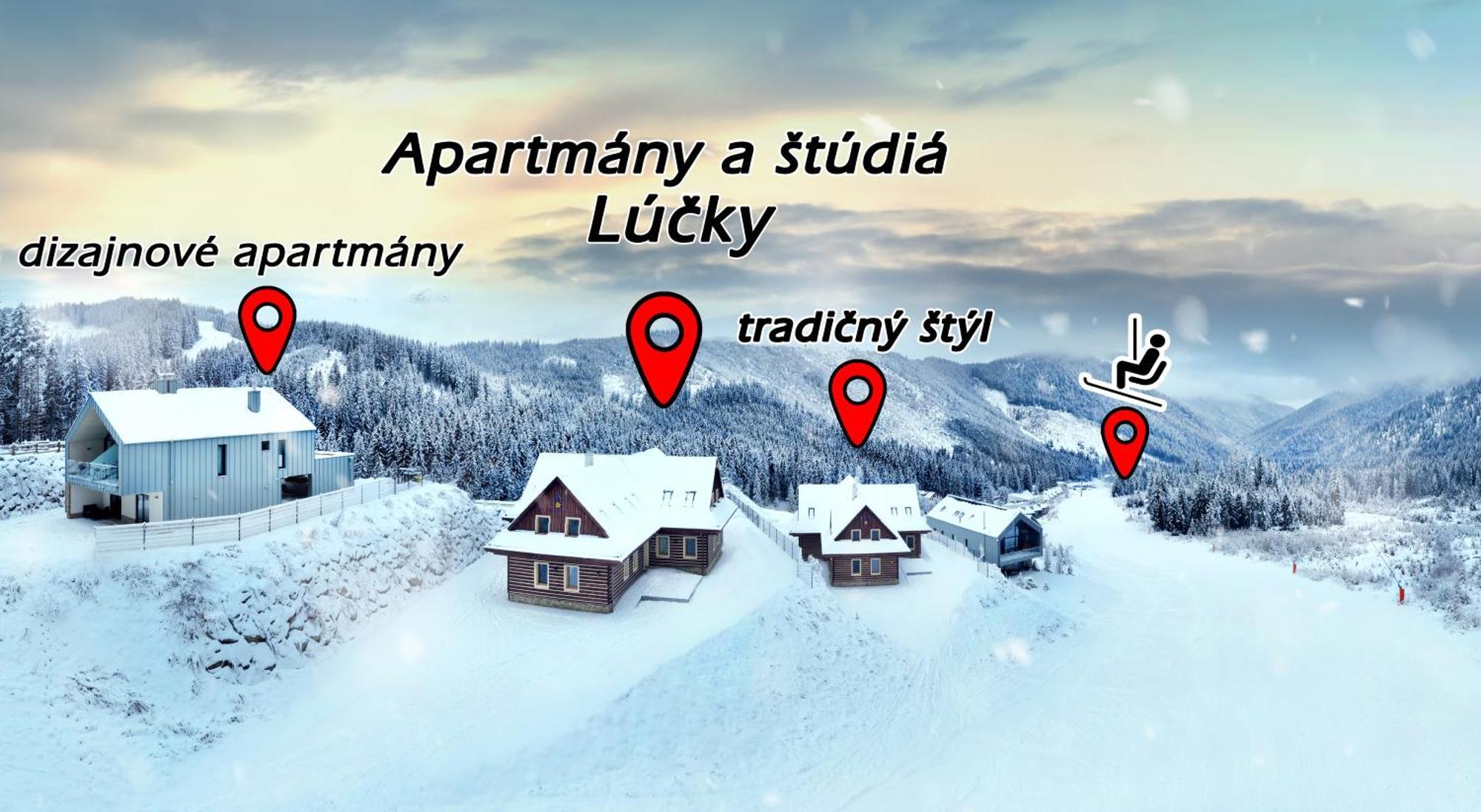 Apartmany A Studia Lucky, Ski-In Ski-Out ,Chopok Jasna, Demaenovska Dolina מראה חיצוני תמונה